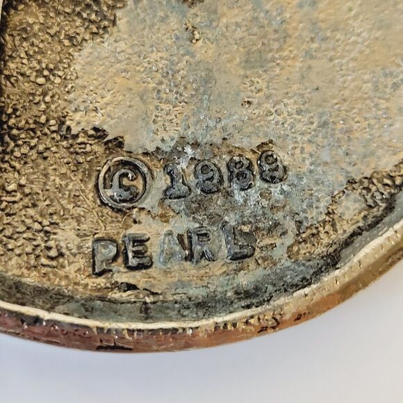 Vintage Accessories By PEARL Made In USA Black Stretch Sz M Women Belt - Picture 9 of 9